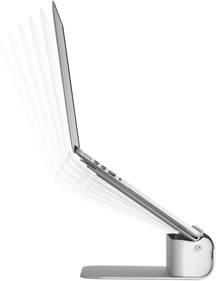 Rain Design iLevel2 Adjustable Height Laptop Stand - iLevel 2 Is A Dynamic Stand With A Unique Height Adjustment Slider On