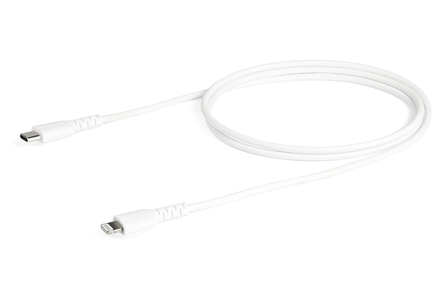 StarTech.com Durable USB-C to Lightning Cable (Apple MFi Certified)