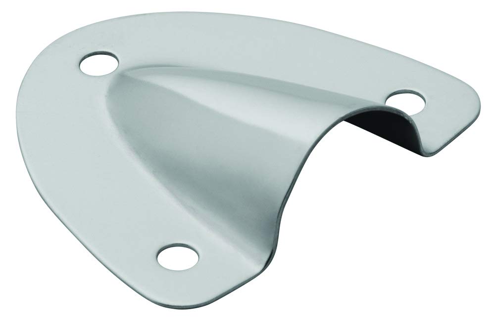 Whitecap S1390C 2-1/4" X 2-1/4" Stainless Steel Clam Shell Vent