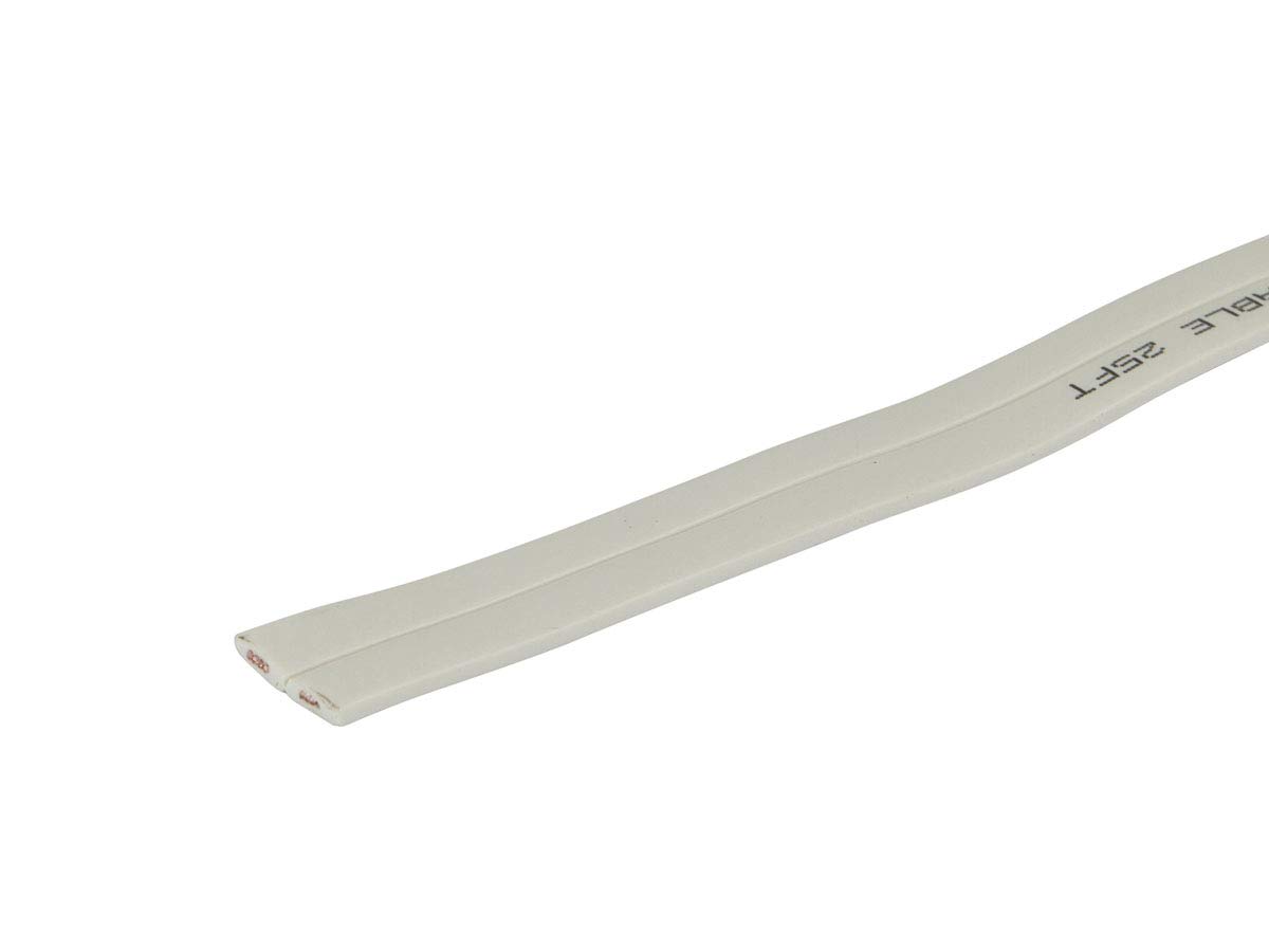 Monoprice 16AWG Pure Copper Flat Speaker Wire with Gold Plated Banana Plugs