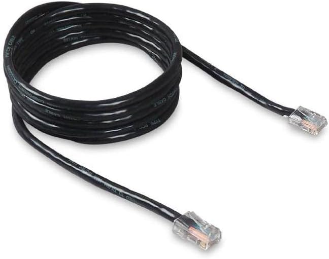 Belkin 10-Feet RJ45 Cat5E Patch Ethernet Network Cable, Black (A3L781-10-BLK)