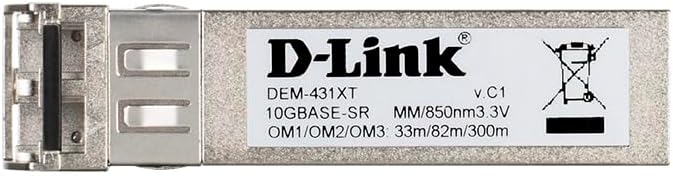 D-Link 10 Gigabit Ethernet SFP+ Optical Transceiver Module
