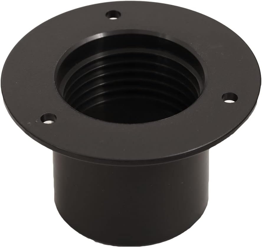 Trident Marine 10' Black Stern Flex Hose w/Transom Flange