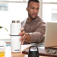 CamelBak MultiBev Insulated Stainless Steel Water Bottle & Travel Cup 17 oz