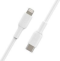 Belkin BoostCharge USB-C to Lightning Cable - MFi Certified 18W Power Delivery