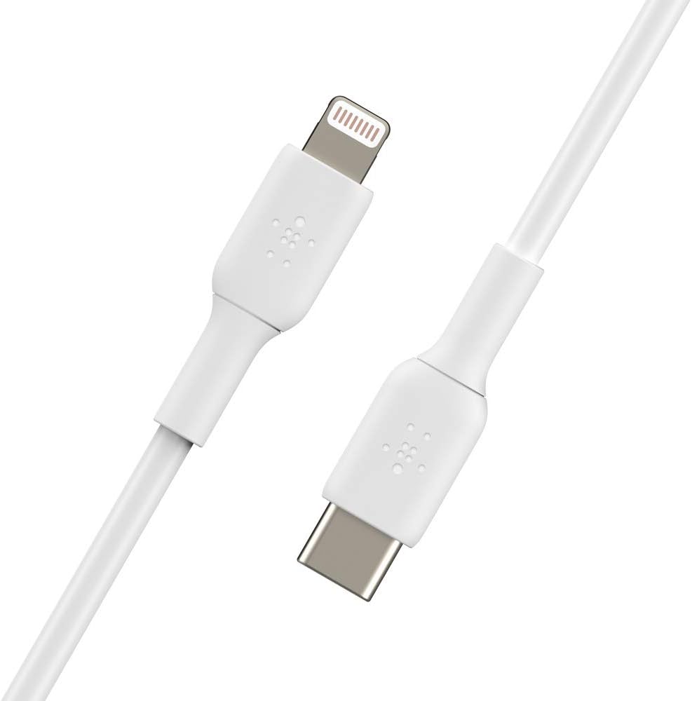 Belkin BoostCharge USB-C to Lightning Cable - MFi Certified 18W Power Delivery
