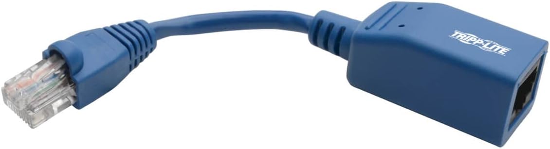 Cisco Console Rollover Cable Adapter (M/F) - RJ45 to RJ45, Blue, 5 in