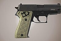 Hogue G-10 Piranha Grip for SIG Sauer P225
