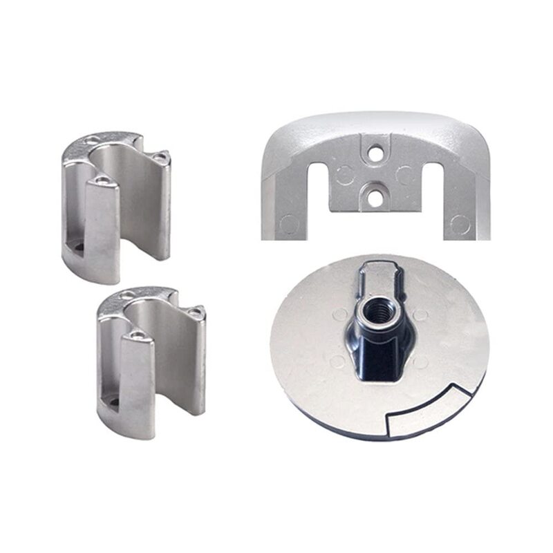 Tecnoseal Anode Kit w/Hardware - Mercury Bravo 2-3 up to 2003 - Magnesium