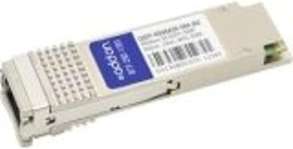 ADDON MSA Compliant 40GBase-SR QSFP+ Transceiver (850nm, 150m, MPO, DOM)