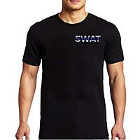 THIN BLUE LINE Men's SWAT Thin Blue Line T-Shirt