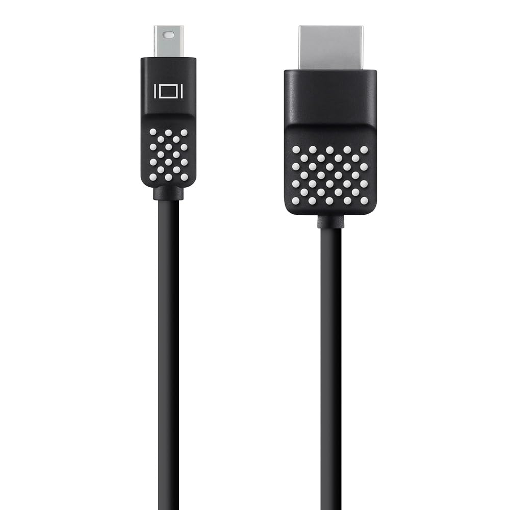 Belkin Mini Displayport To HDMI Cable 12ft - Compatible With 4k Monitors - HDMI to Displayport Cable - DP To HDMI Cable
