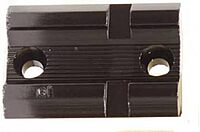 WEAVER Top Mount Base - Gloss Black