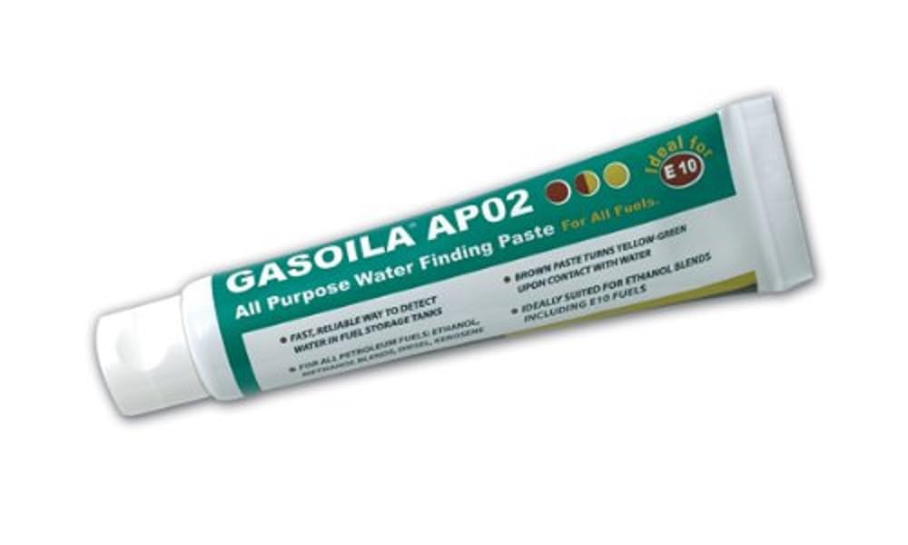 Gasoila All-Purpose Water Finding Paste, Rapid Water Detection for Fuel Storage, Detects Water in Gasoline, Diesel, Kerosene
