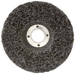 Deburring Disc: 4-1/2" Dia, 7/8" Hole, Coarse Grade, Silicon Carbide
