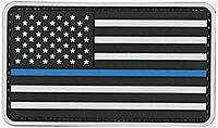 VooDoo Tactical 07-0907000000 American Flag Blue Linerubber Patch