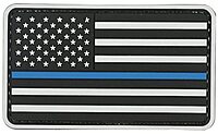 VooDoo Tactical 07-0907000000 American Flag Blue Linerubber Patch