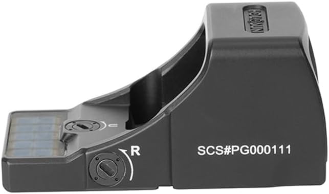 Holosun SCS S&W M&P/M2.0 Multi-Reticle 32MOA Green Circle & 2MOA Dot Pistol Cut Solar-Charging Reflex Sight SCS-MP2-GR