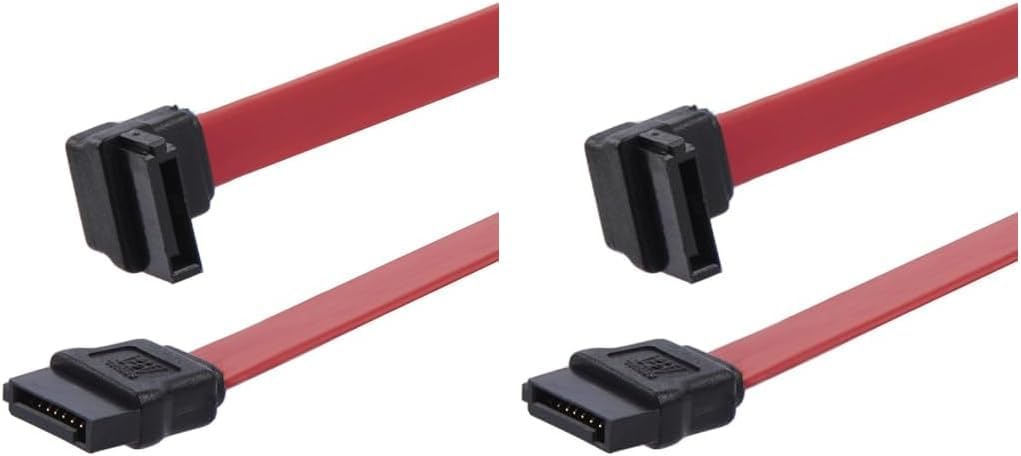 StarTech.com 6in SATA to Left Angle SATA Serial ATA Cable - 6in SATA Cable - Left Angle SATA Cable