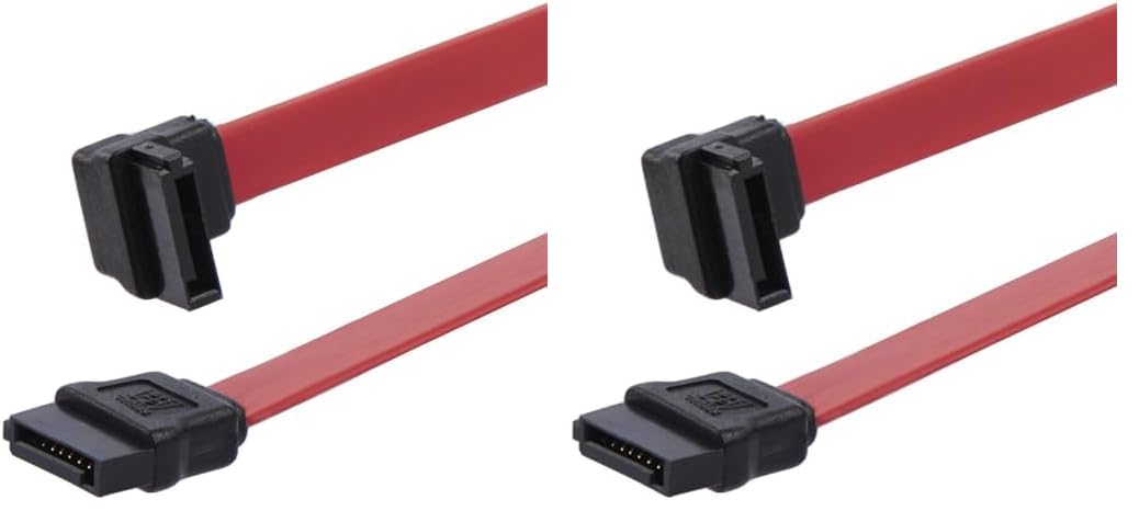 StarTech.com 6in SATA to Left Angle SATA Serial ATA Cable - 6in SATA Cable - Left Angle SATA Cable