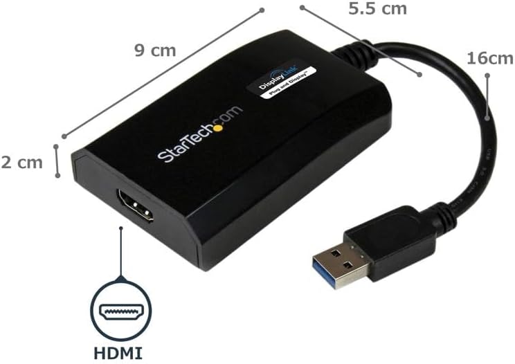 StarTech.com USB 3.0 External Video & Graphics Adapter