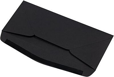 JAM PAPER Booklet Invitation Envelopes, Gummed Seal, 32-lb Linen, 30% Recycled