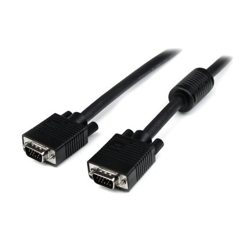 StarTech.com M/M HD15 High Resolution VGA Cable, 15ft, Black