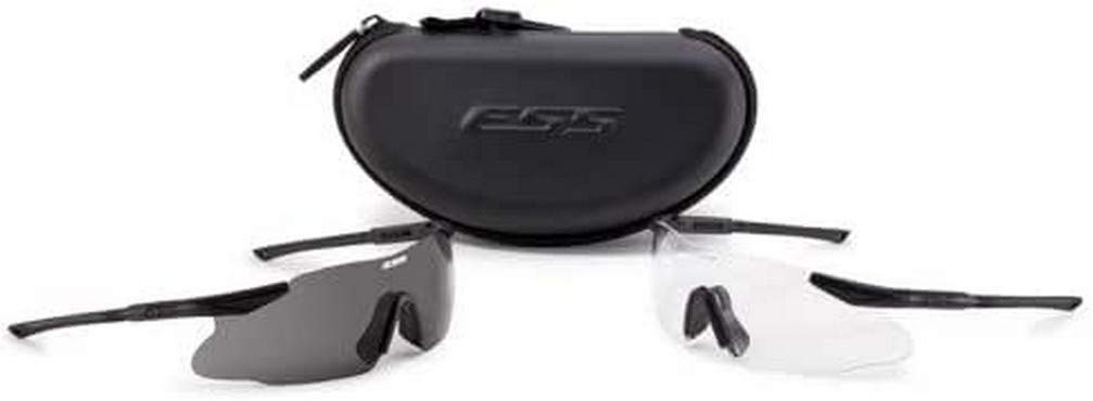 ESS Eyewear Ice 2X Eyeshield Kit, Black