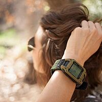 Humvee Recon Digital Military Watch with Nylon Strap