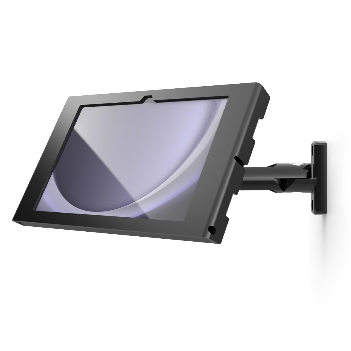 Compulocks Galaxy Tab A9+ Wall Mount Enclosure – Secure Swing Arm Mount for Tablet – Apex Enclosure