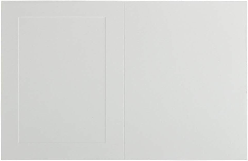 JAM PAPER Strathmore Foldover Cards - 80lb Wove - 25/Pack