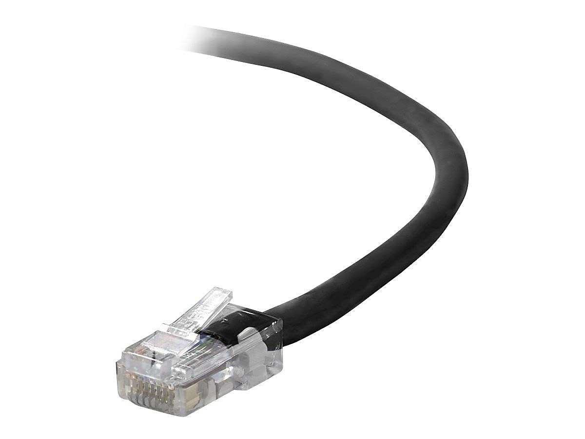Belkin Cat5e Patch Cable - RJ-45 Male Network - RJ-45 Male Network - 50ft - Black