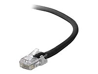 Belkin Cat5e Patch Cable - RJ-45 Male Network - RJ-45 Male Network - 10ft - Black