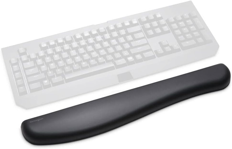 KENSINGTON ErgoSoft Gel Wrist Rest for Keyboard & Mouse
