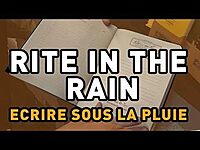 RITE IN THE RAIN Weatherproof Metal Clicker Pen