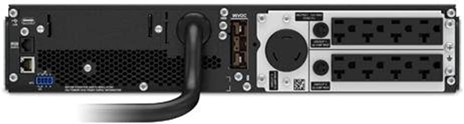 APC Smart-UPS On-Line, 3kVA, Rackmount 2U, 120V, 8x 5-20R+1x L5-30R NEMA outlets, Network Card, Extended runtime