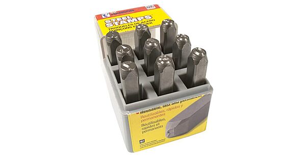 CH Hanson 20581 1/4" Standard Number Set