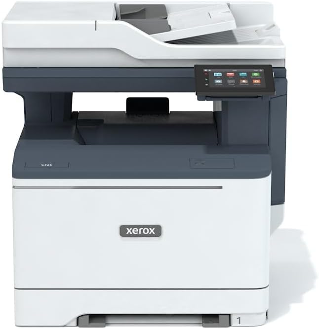 Xerox C325 Color All-in-One Printer, Laser, DADF, Copy, Print, Scan, Fax, Email, Letter, Energy Star Certified, up to 35 PPM