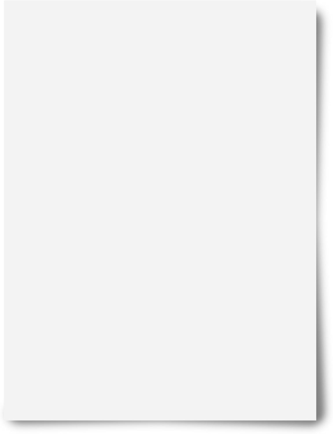 Office Depot Poster Boards, 11in. x 14in., White, Pack Of 5, 25301