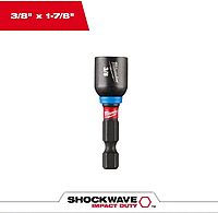 Milwaukee 49-66-4505 Shockwave 3/8 in. x 1-7/8 in. Magnetic Nut Driver