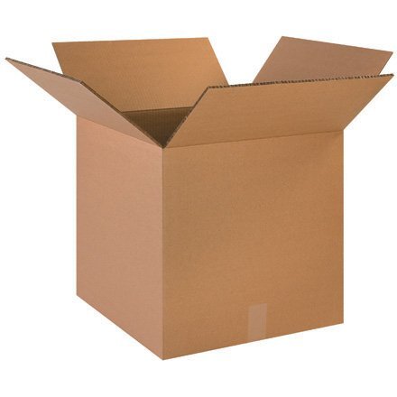 18 x 18 x 18 in Double-Wall Corrugated Shipping Box - Kraft