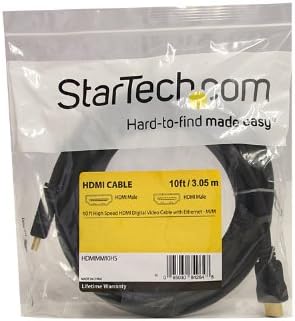 StarTech.com High Speed HDMI Cable with Ethernet - HDMI M/M
