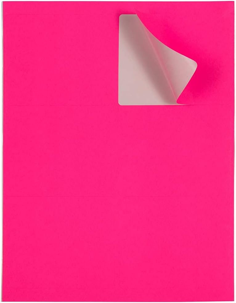 JAM PAPER Mailing Address Labels - Self-Adhesive Rectangular