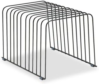 Fellowes Wire Desktop Organizer - 11 Sections, 9 x 11.38 x 8 inches, Black