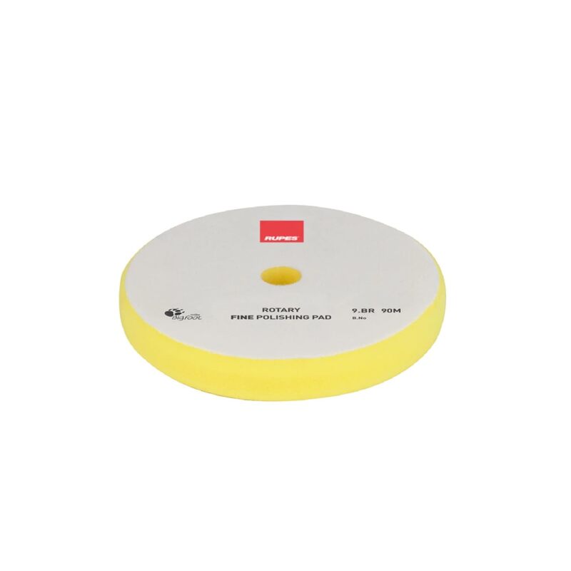 RUPES Rotary Fine Polishing Foam Pad 80mm - Yellow