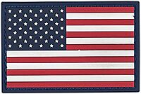 VooDoo Tactical 07-0904000000 United Statesrubber Patch Red/White/Blue