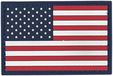 VooDoo Tactical 07-0904000000 United Statesrubber Patch Red/White/Blue
