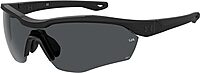 Under Armour Men's Ua Yard Pro Shield Sunglasses Matte Black/Gray 99 Millimeters