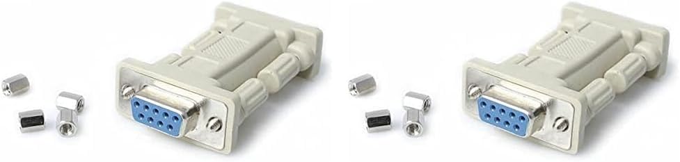 StarTech.com DB9 RS232 Serial Null Modem Adapter - F/F - NM9FF (Pack of 2)