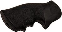 Hogue S&W K & L Frame, Square Butt, Rubber Monogrip Revolver Grip, Black - 10000
